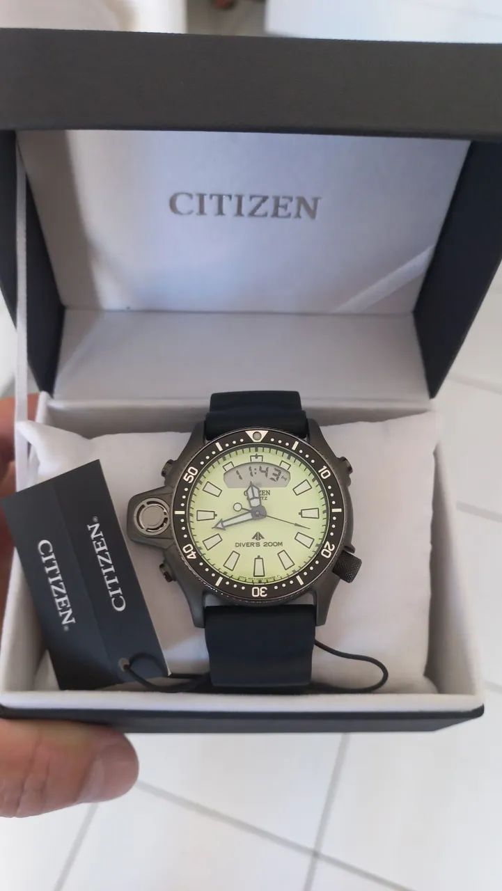 RELÓGIO (CITIZEN AQUALAND)* PROMASTER* -NOVA VERSÃO- 