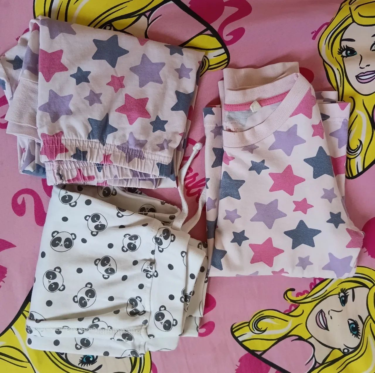 Kit pijama + calça menina 4 anos - Foto 6