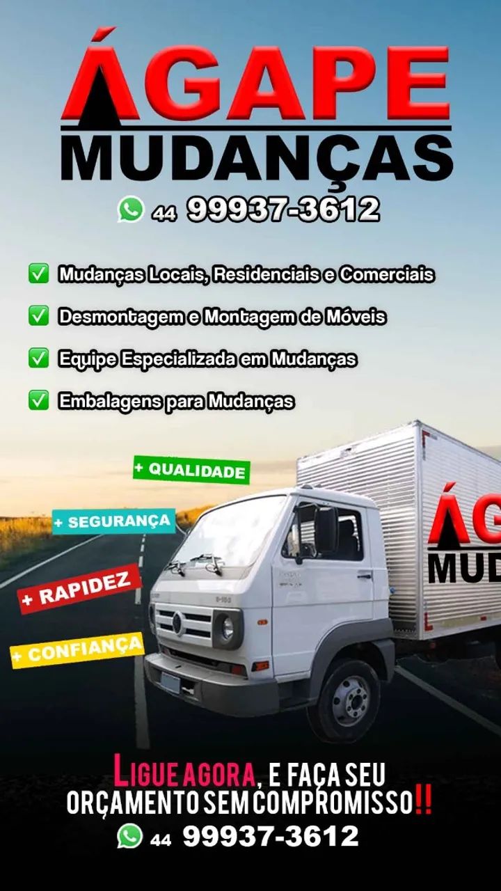  Ágape Mudanças e Transportes - Foto 2