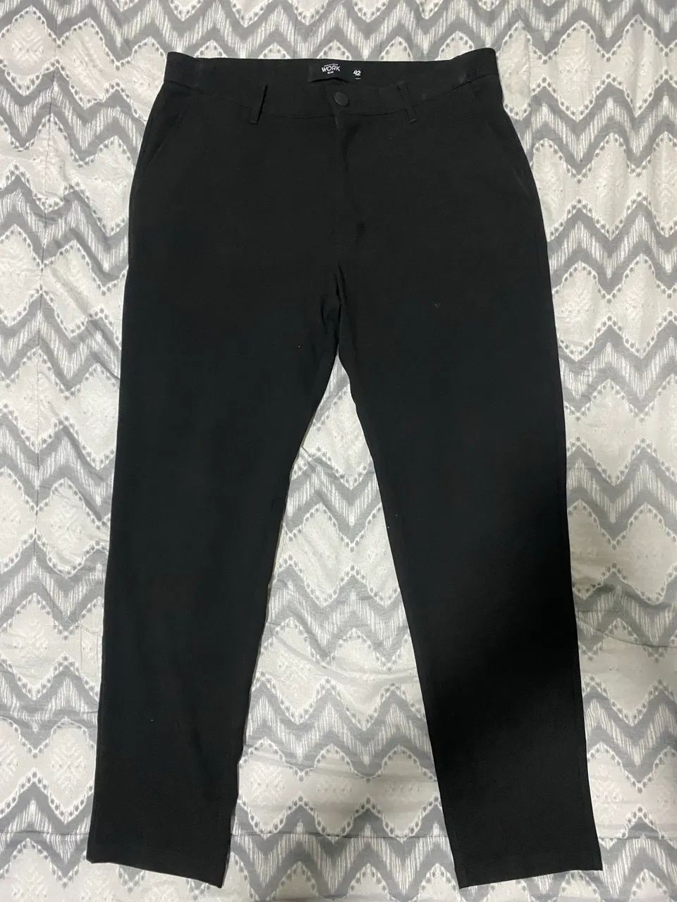 Calça social preta tamanho 42 - Foto 4