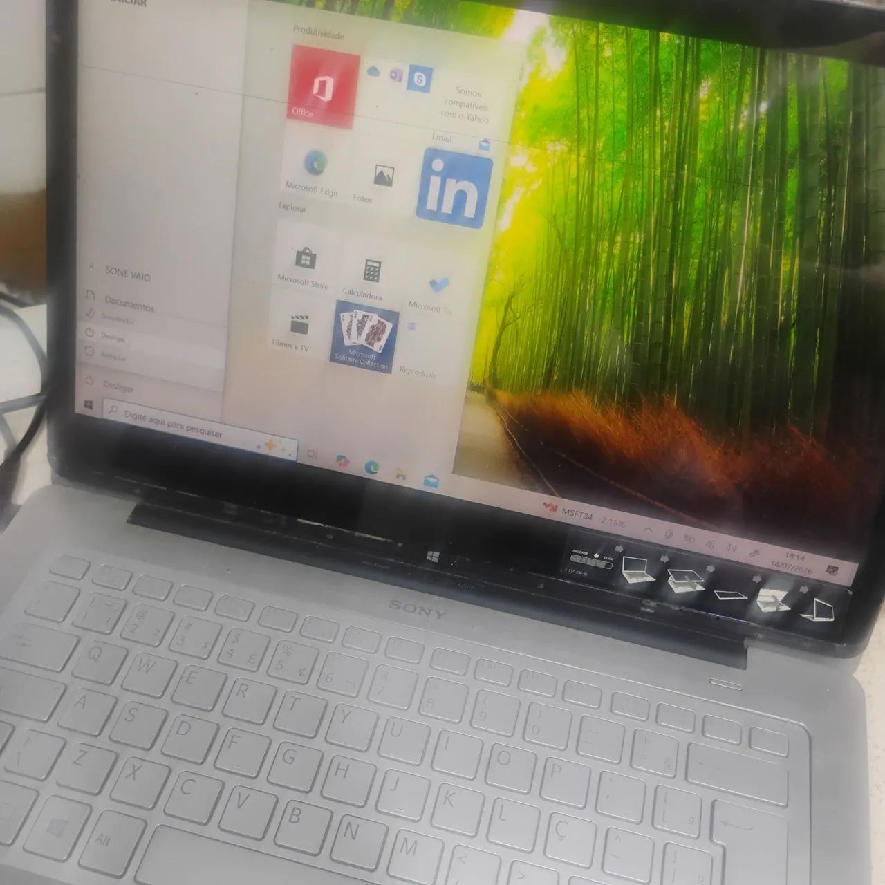 Notebook Sony vaio híbrido 4 geração  - Foto 5