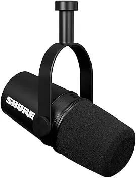 Microfone de Podcast Shure MV7