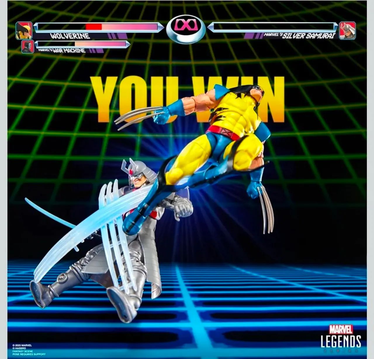 Wolverine vs Samurai de prata  marvel legends game verse - Foto 5