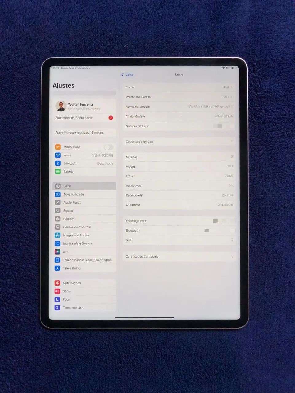 iPad Pro 6 geração