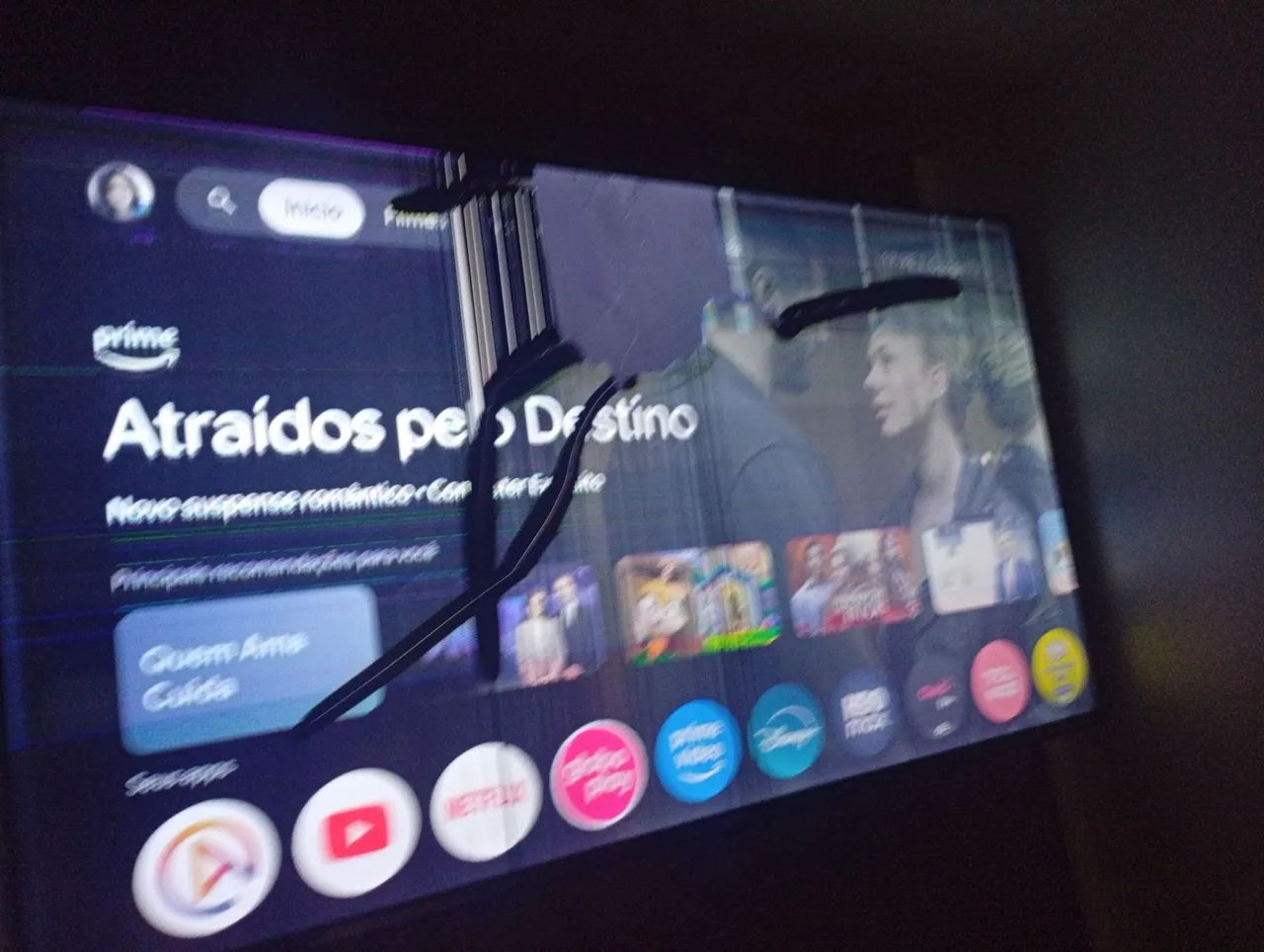 TV smart  marca tcl