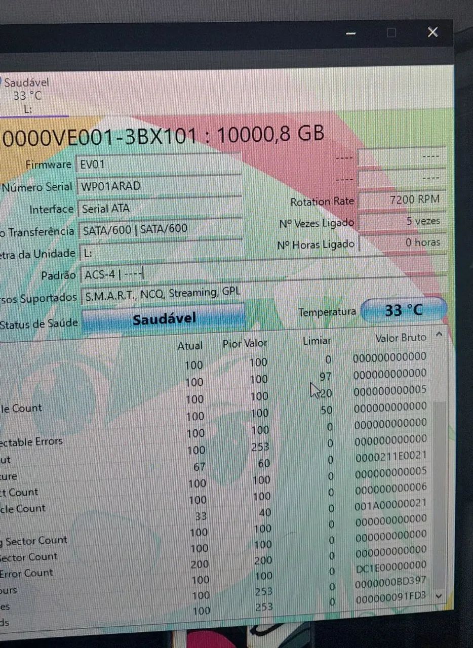 HD - 10TB Skyhawk Seagate441992533582827524