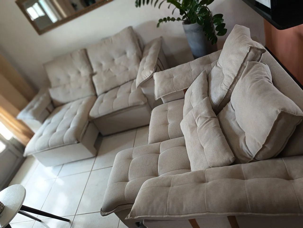  Sofá 3 e 2 lugares Luxor retrátil  - Foto 3