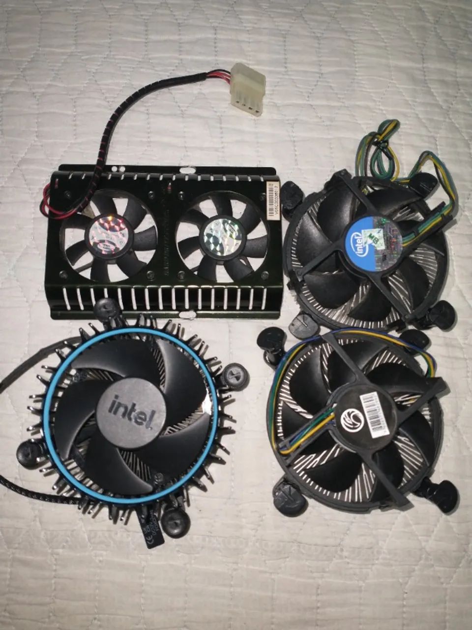 03 Coolers p/ Processadores Intel (USADOS)