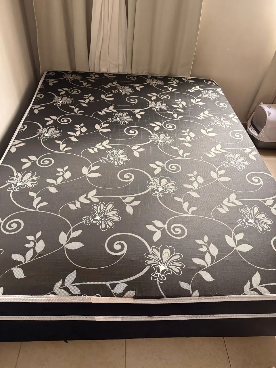 Cama box de casal usada  - Foto 3