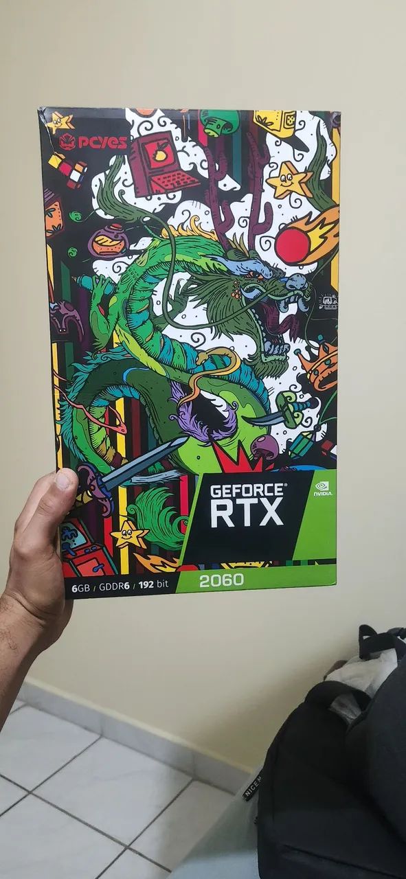 Placa de Vídeo NVIDIA GeForce RTX 2060 6GB