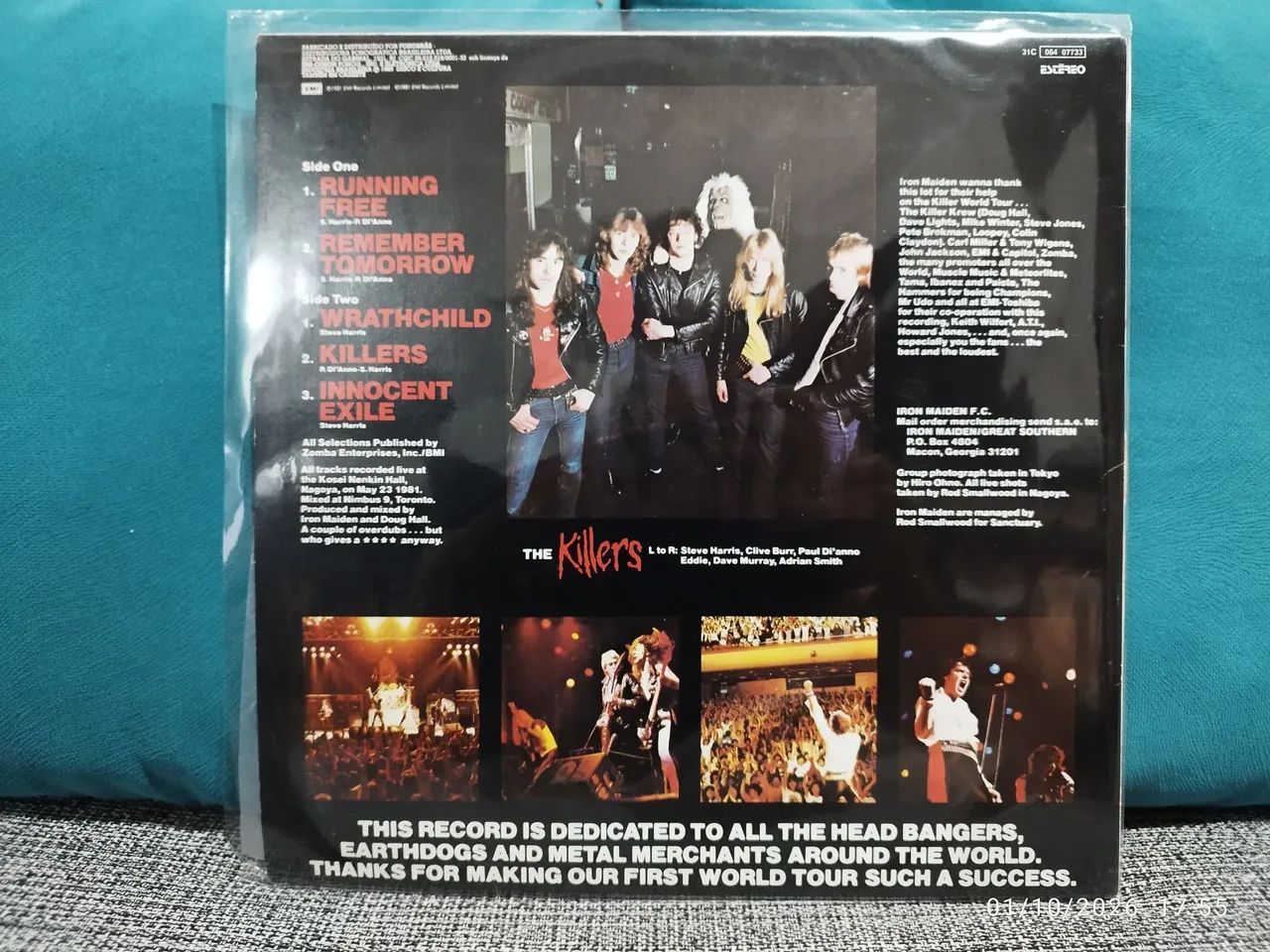 LP Iron Maiden  - Foto 2