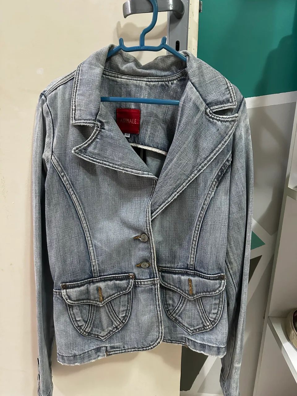 Jaqueta jeans animal e  - Foto 2