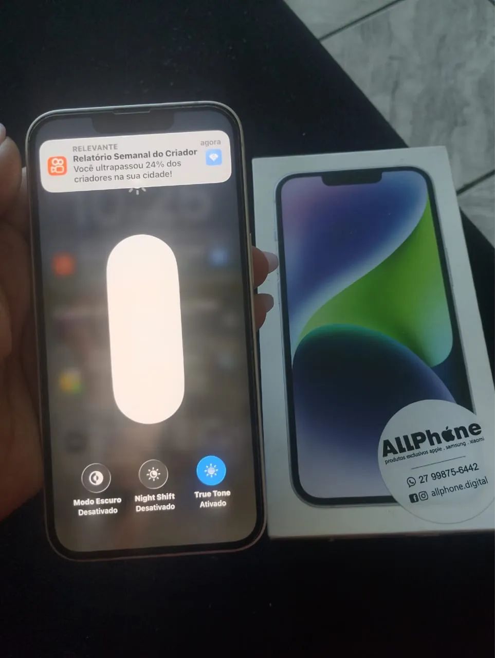 Vendo iPhone 14 branco 128 gb - Foto 5