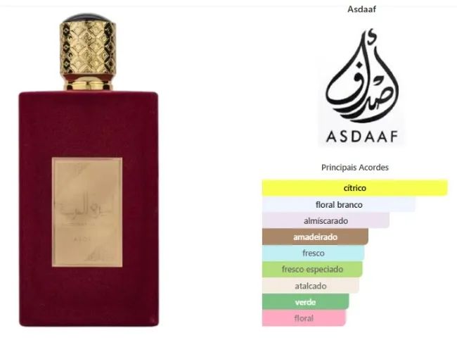 Perfume Lattafa Ameerat Al Arab Asdaaf Eau de Parfum 100ml  - Foto 4