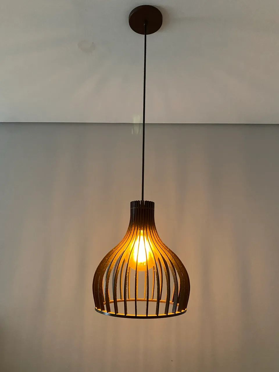 Lustre mesa de jantar com lâmpada  - Foto 2