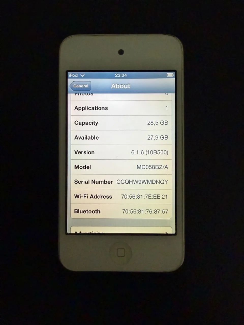 Apple iPod touch 4ª Geração 32GB - iOS 6.1.6 - A1367 - Foto 2