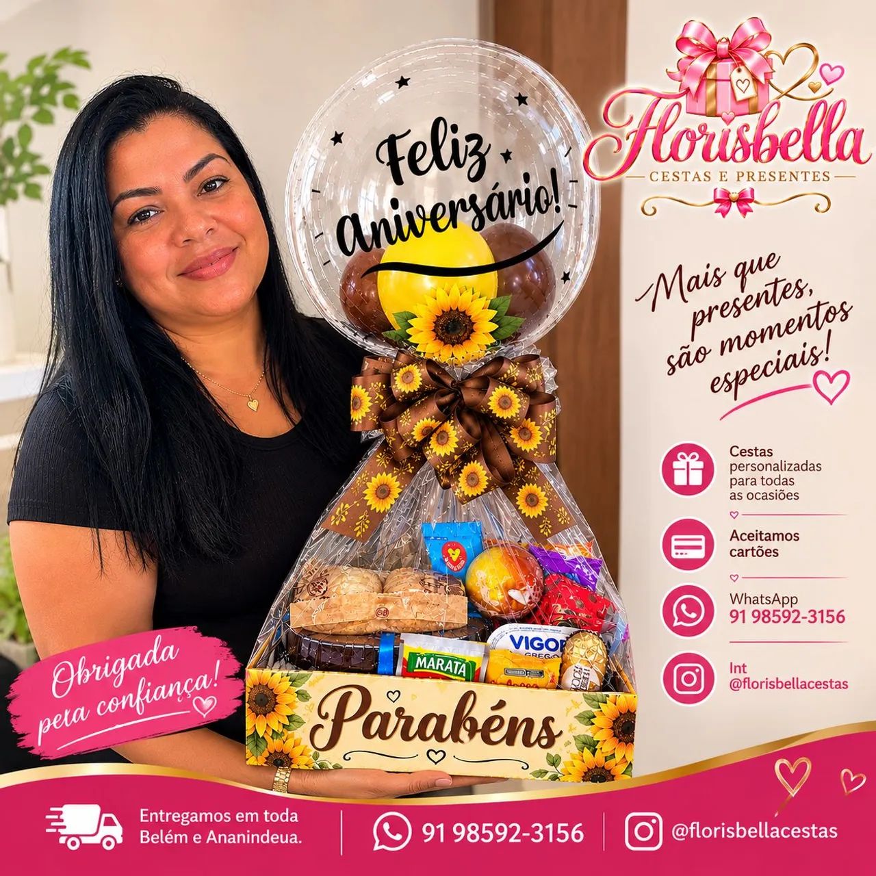 Cestas de café da manhã e Presentes 