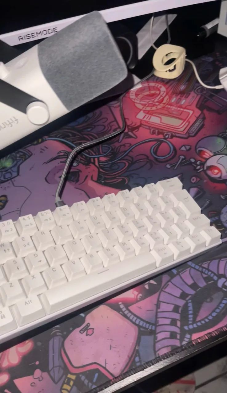 Teclado Mecânico Branco | 230R$ - Foto 3