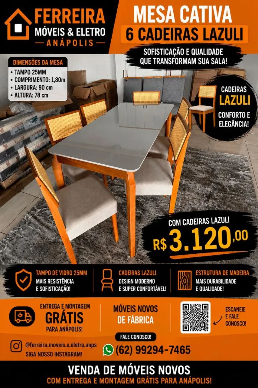 Mesa sala de jantar  - Foto 2