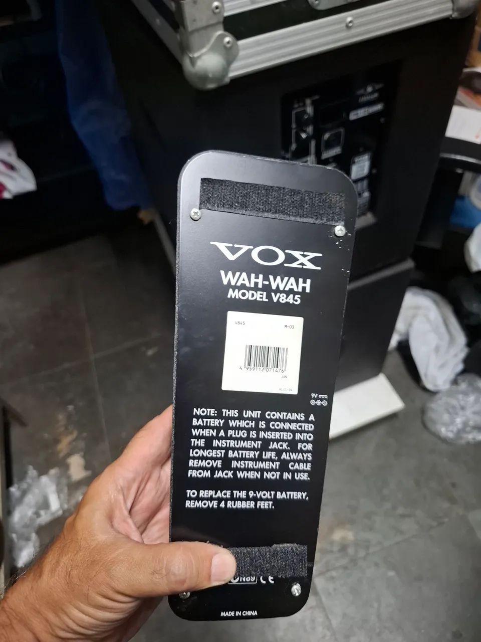 Pedal Vox 845 Crybabe novíssimo.  - Foto 4