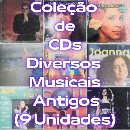 CDs Musicais Diversos Antigos