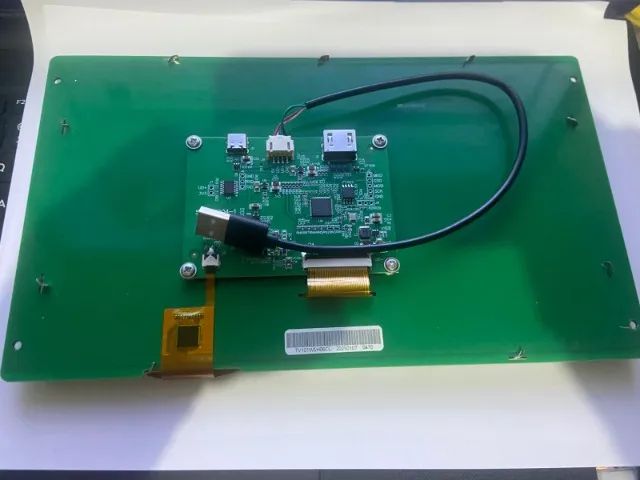  Monitor HDMI 10 polegadas LCD 1024x600 - Foto 2