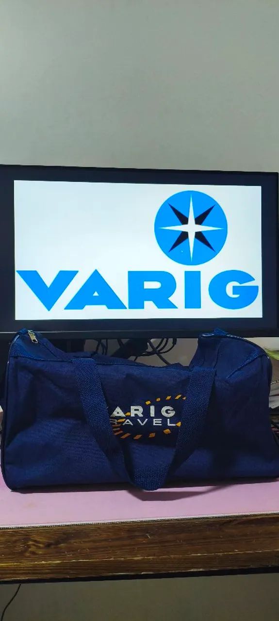 Bolsa Varig - Legítima, vintage - Foto 2