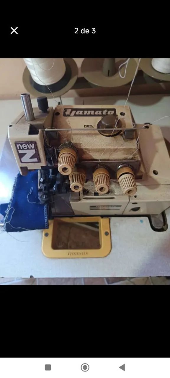 VENDO MÁQUINA DE COSTURA INTERLOK  - Foto 2