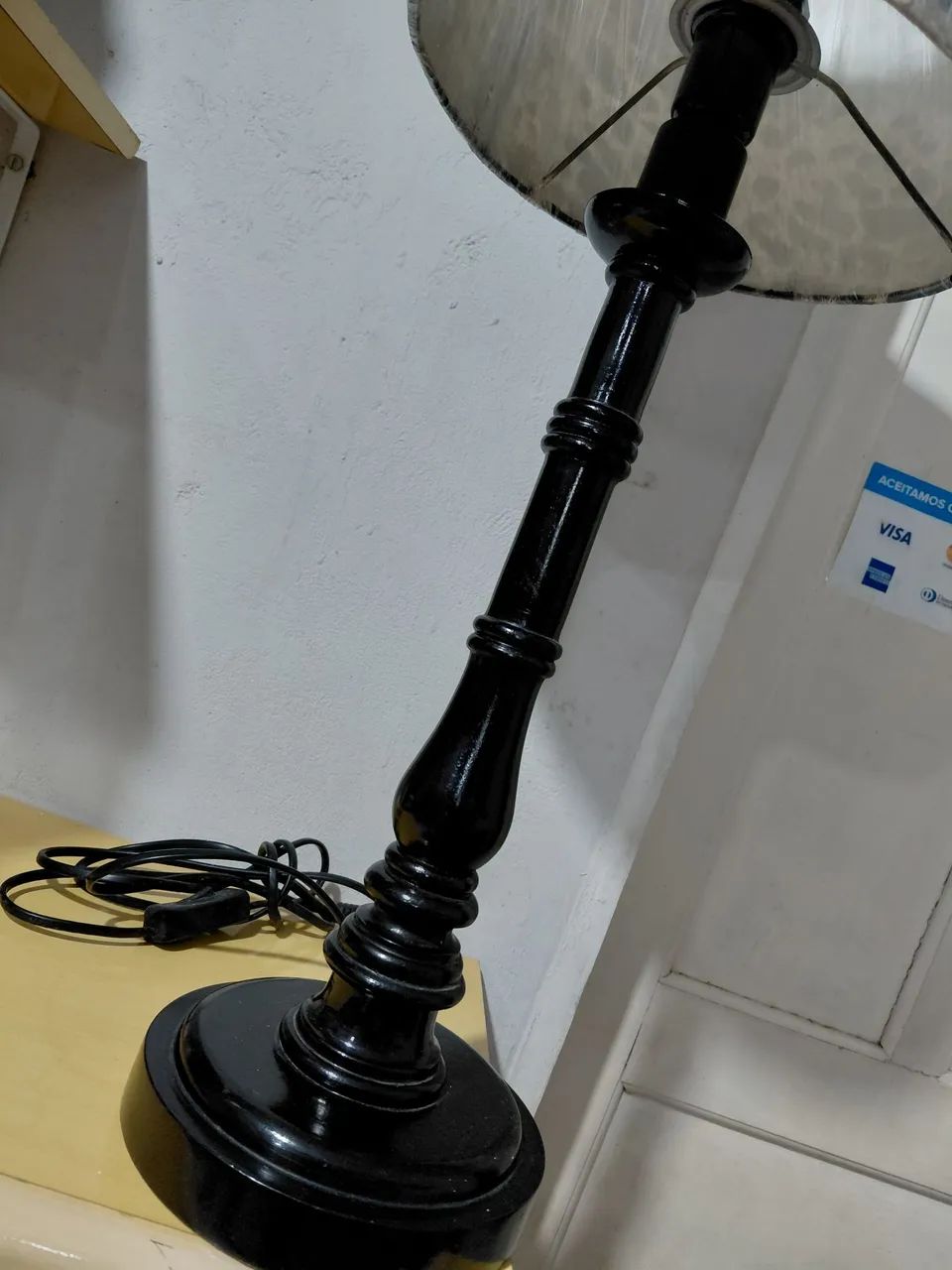 Abajur preto - Foto 2