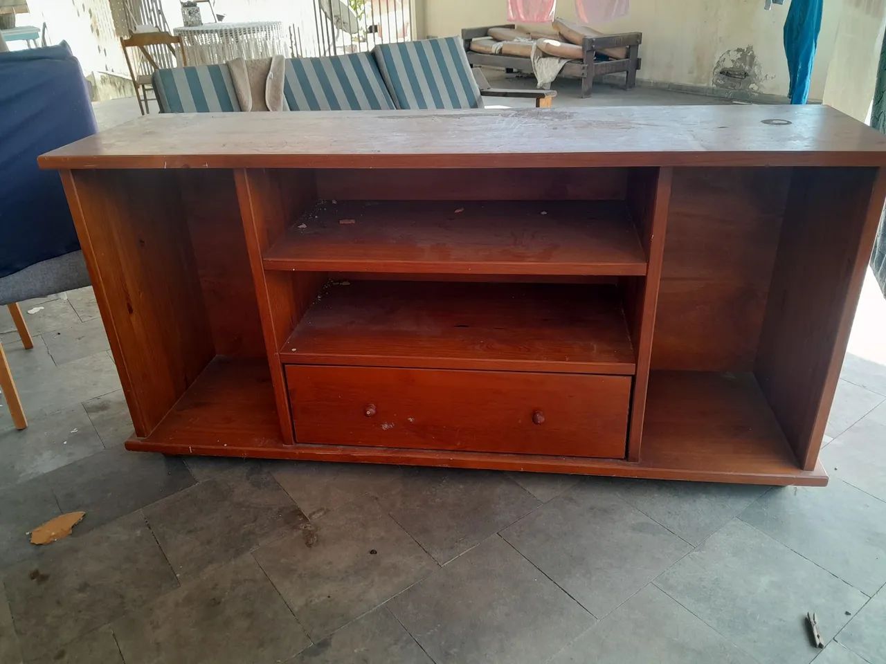 Rack de madeira maciça  - Foto 2