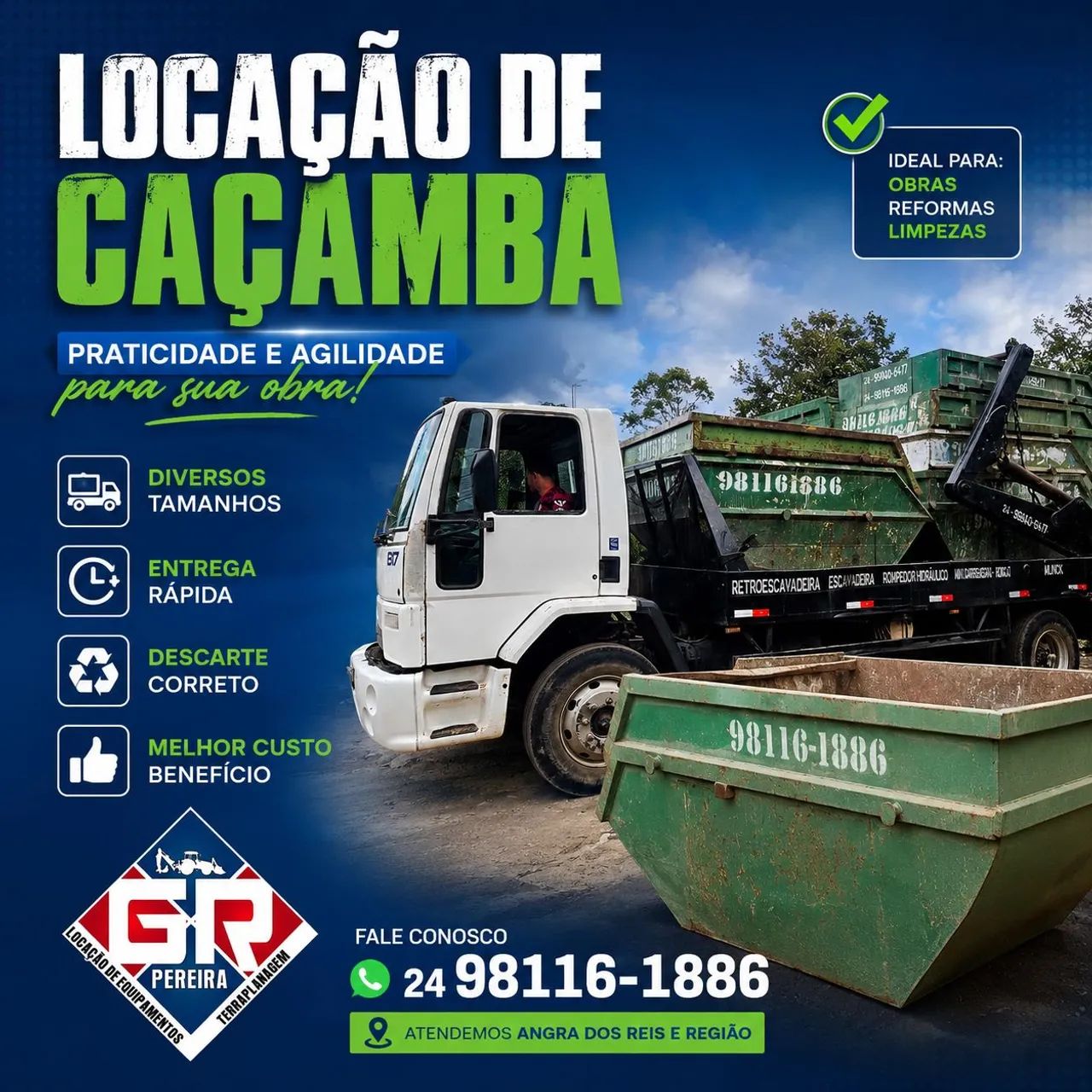 Caçamba de entulho Angra dos reis  - Foto 3