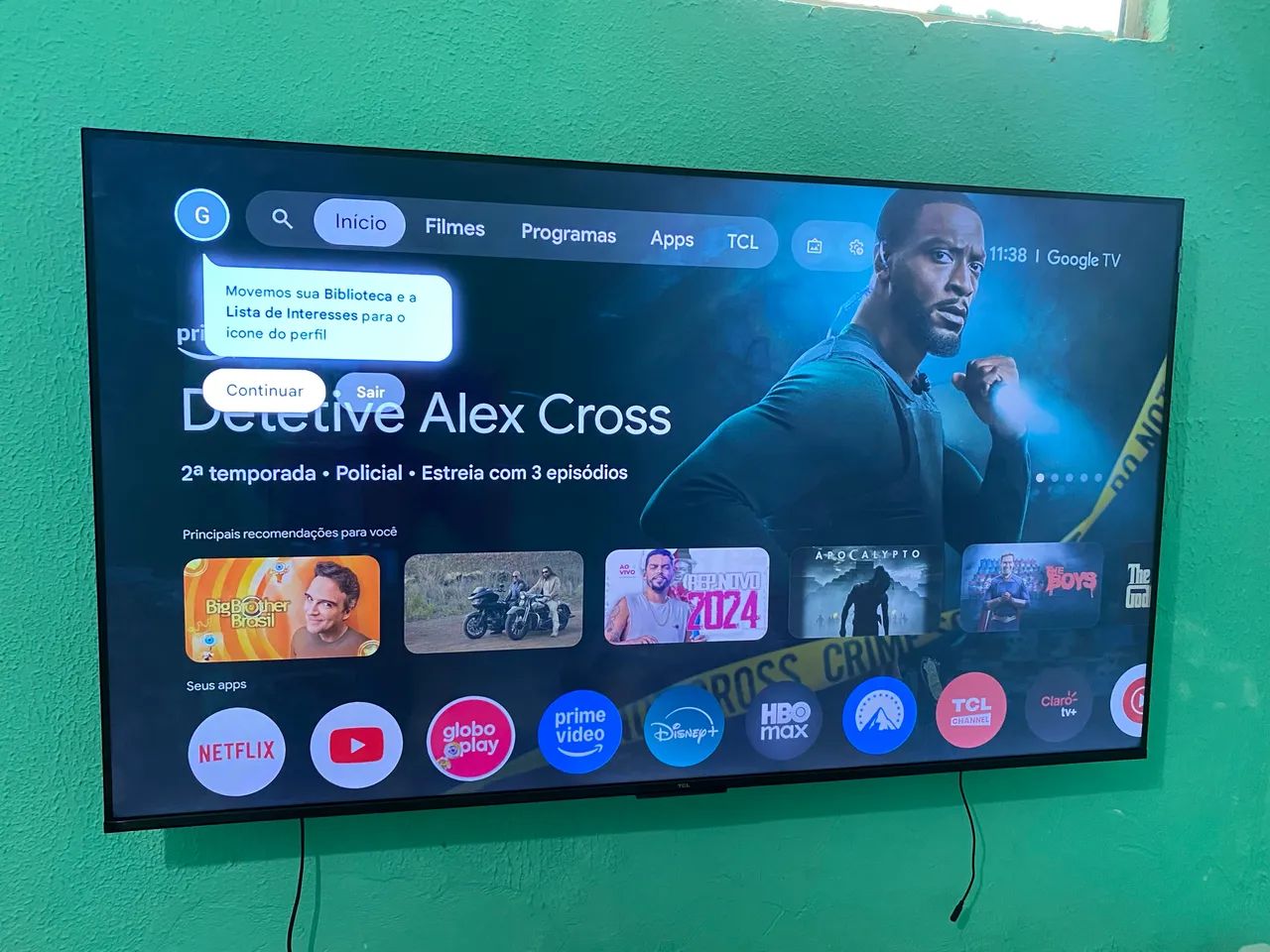 Televisão smart Tv 55 polegadas  - Foto 2