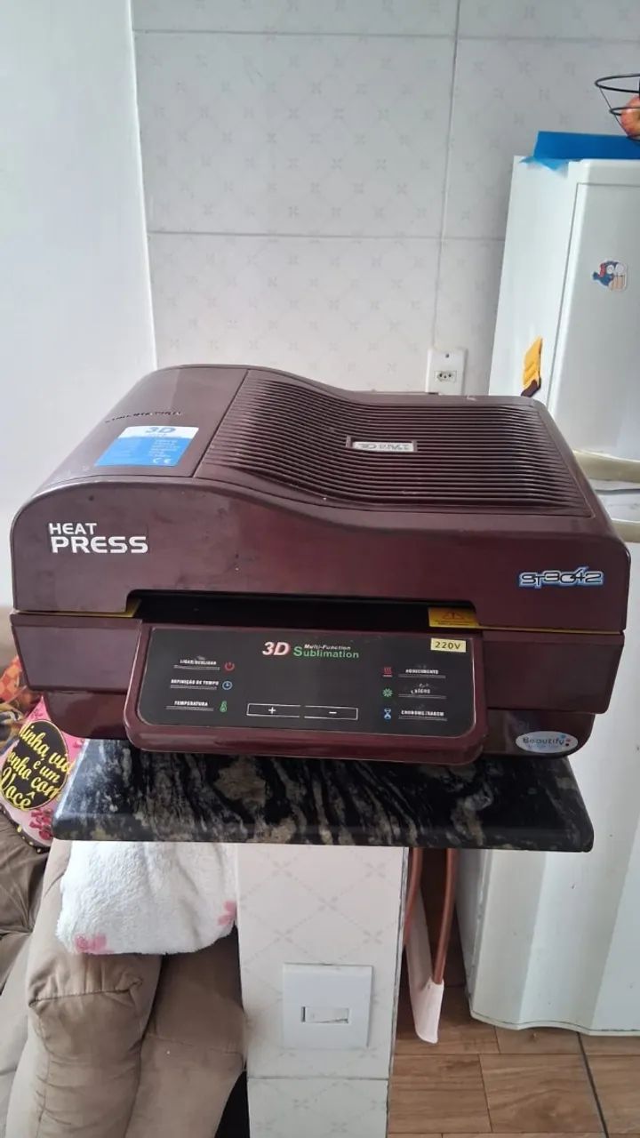 PRENSA TÉRMICA 3D A VÁCUO - MODELO ST-3042