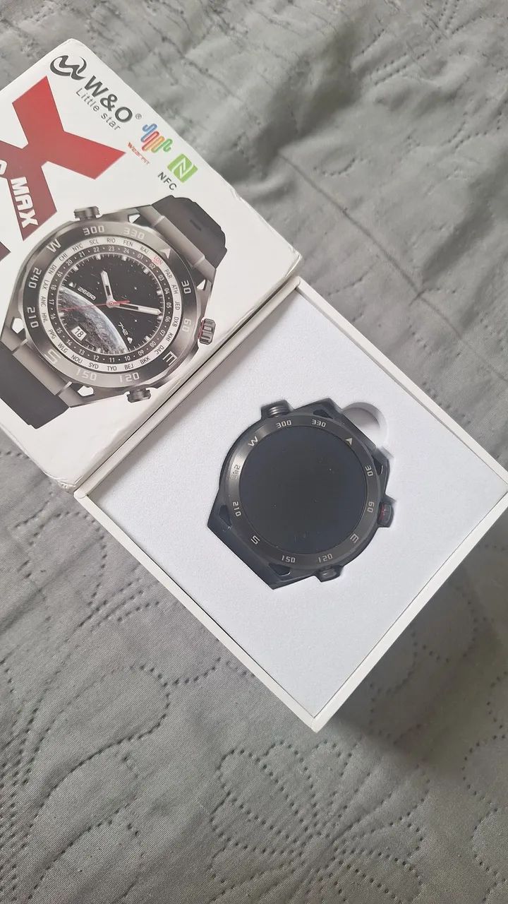 Smartwatch X5 Pro Max + pulseiras - Foto 4