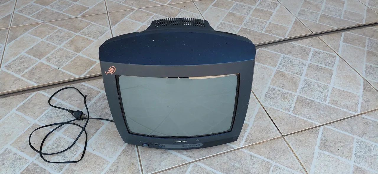 Televisão tubo philips 14 polegadas