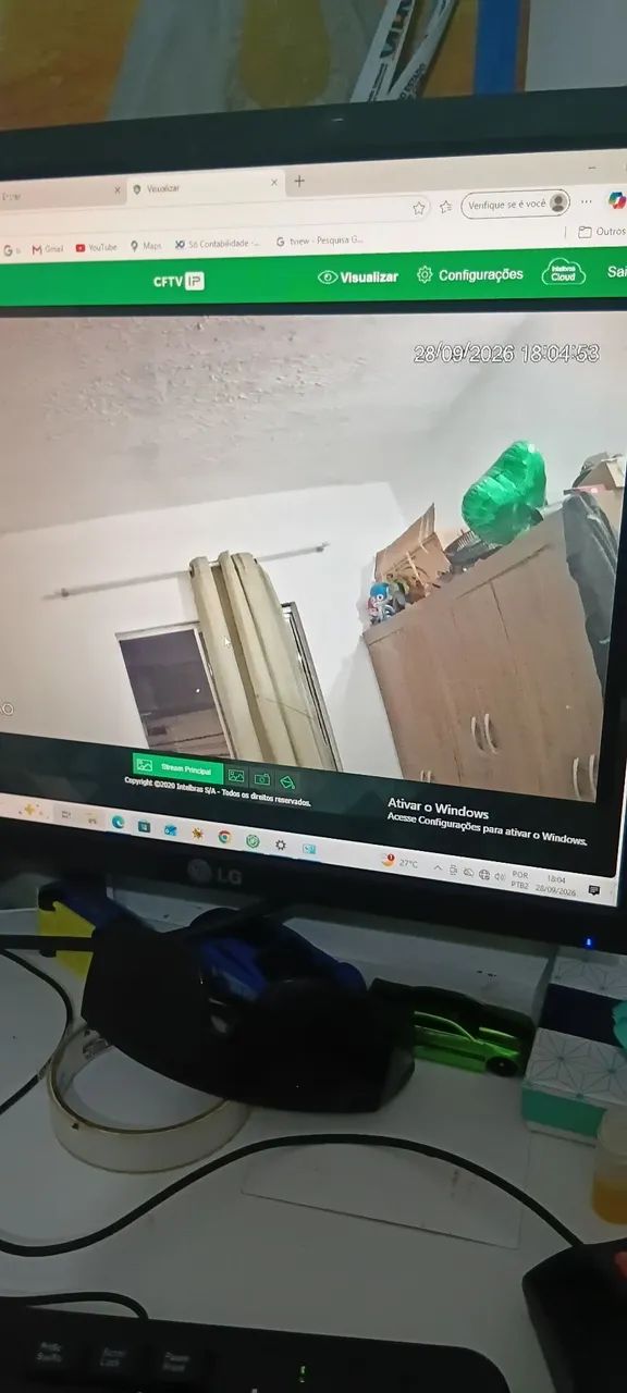 Vendo câmera intelbras IP - Foto 5