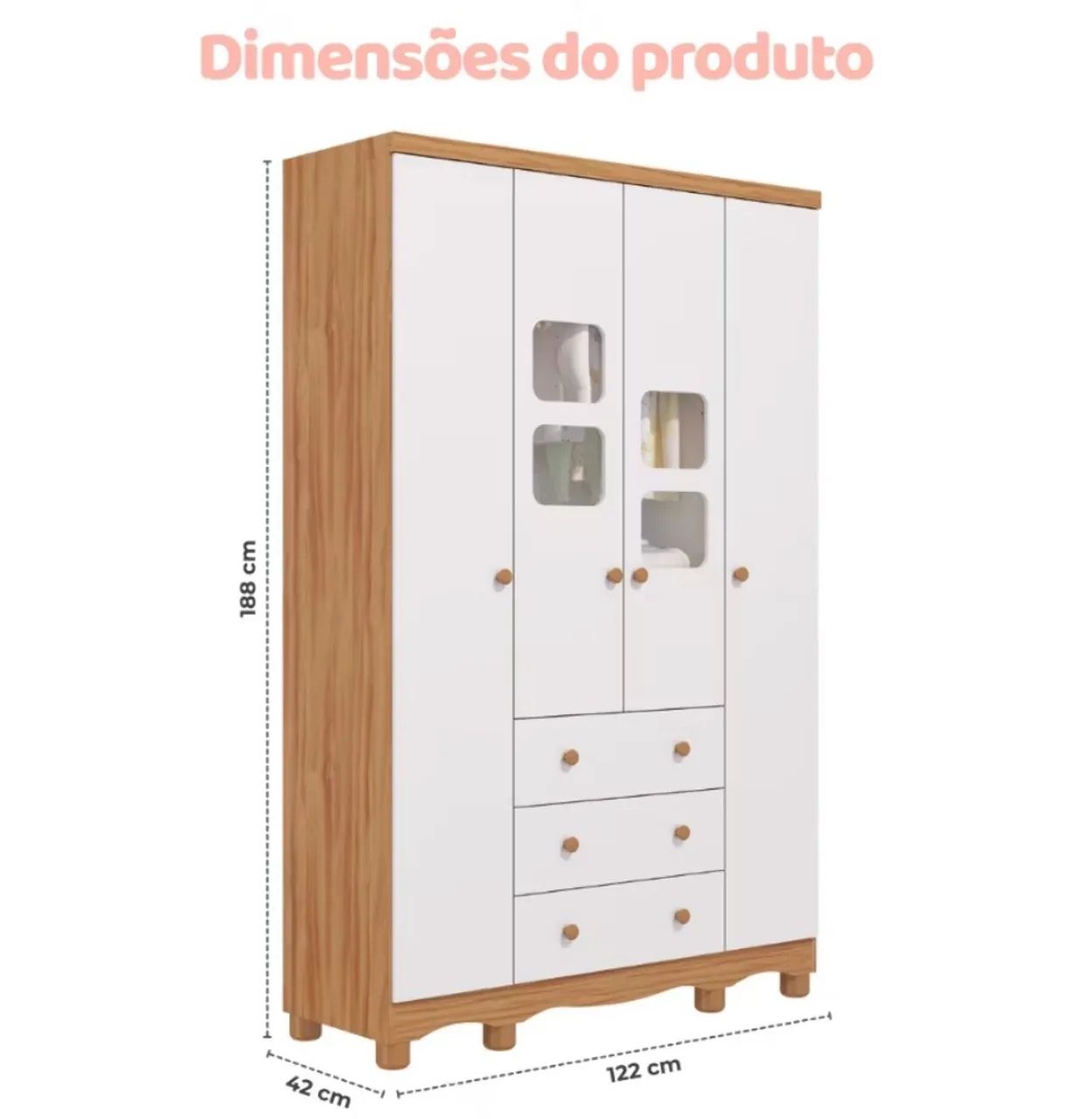 Guarda roupa infantil  - Foto 4