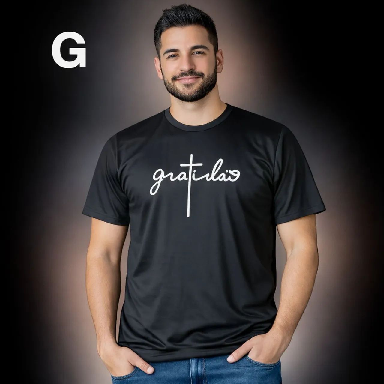 Camisas em poliéster 