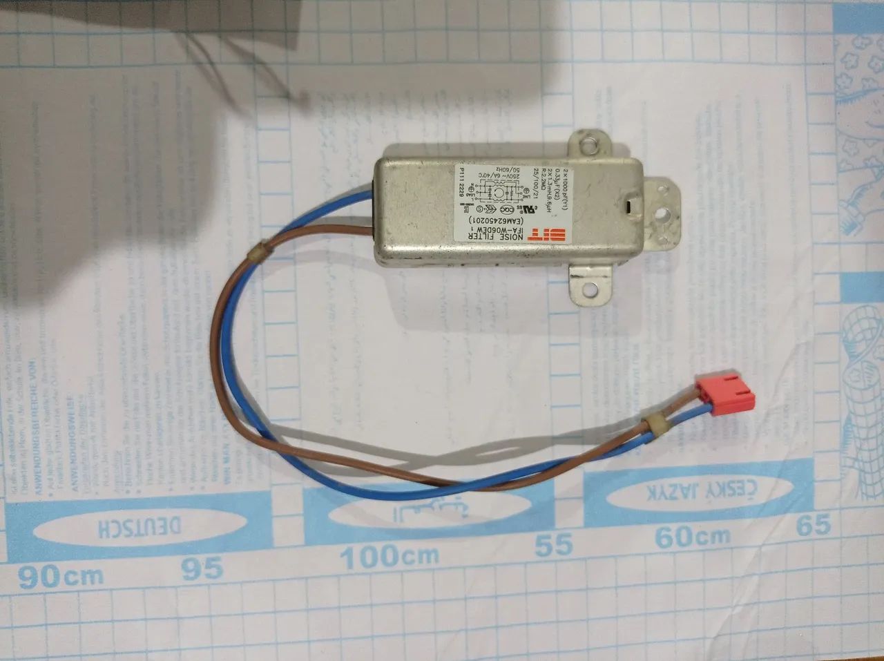Filtro de linha tv LG 50pa4500