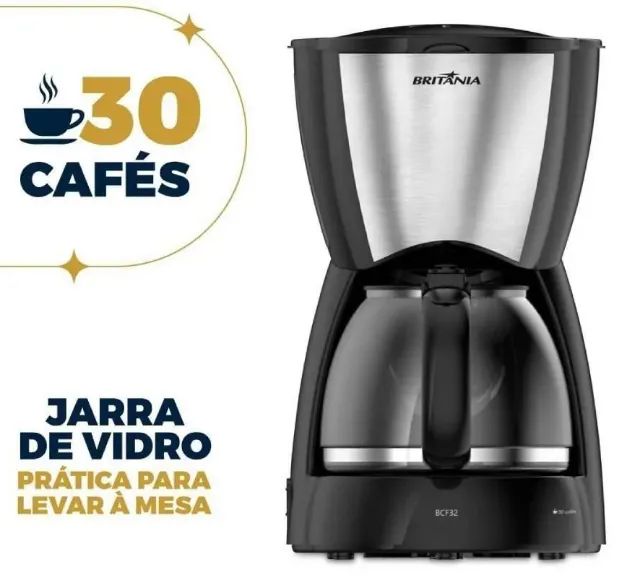 Cafeteira Elétrica Britânia 30 Cafezinhos - 110V