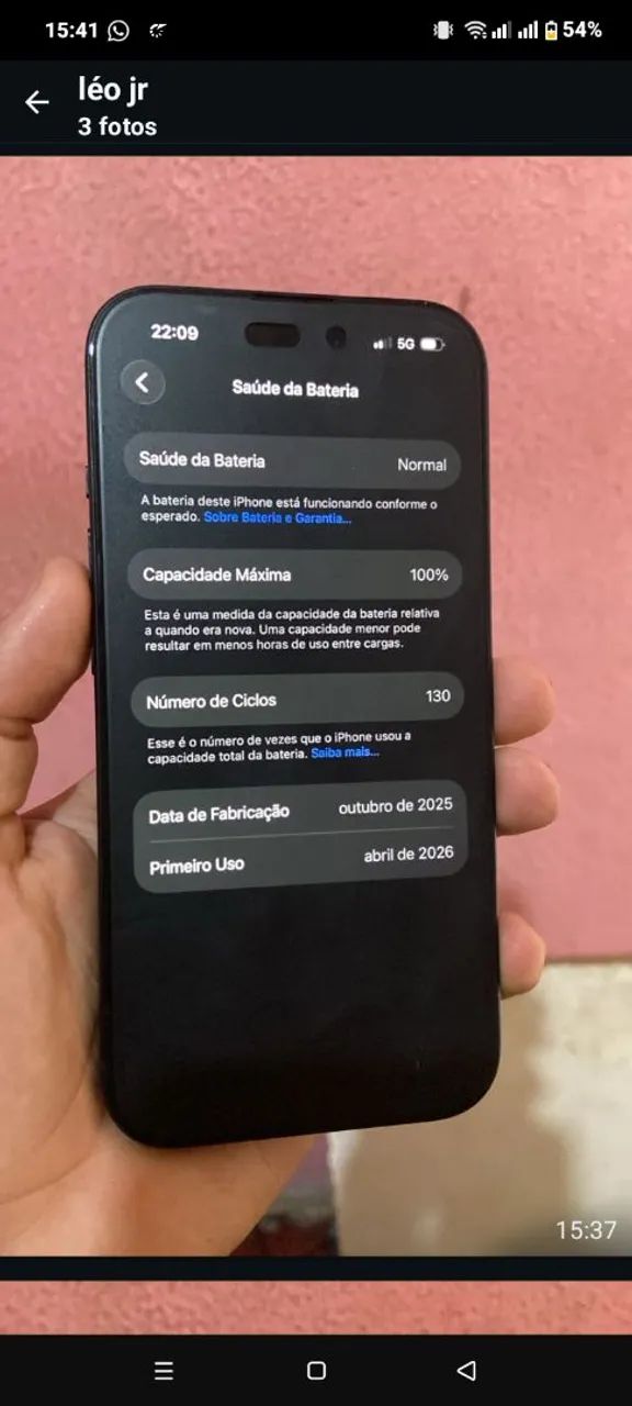 iPhone 15 novo  - Foto 4