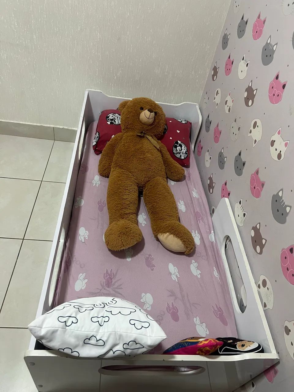 Cama infantil com colchão  - Foto 2