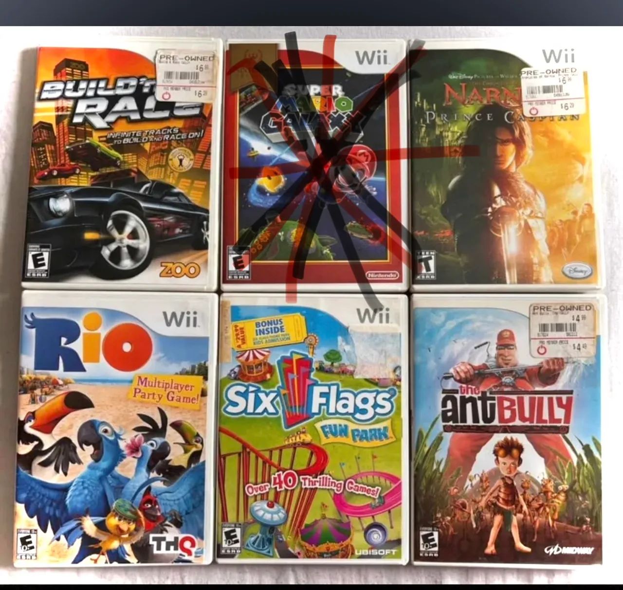 Jogos nitendo Wii (leia)