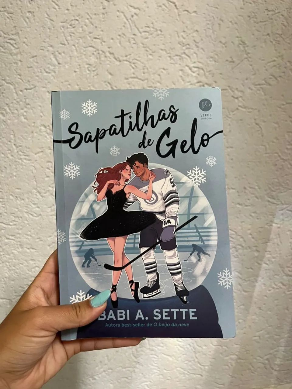 Livro "sapatilhas de gelo"