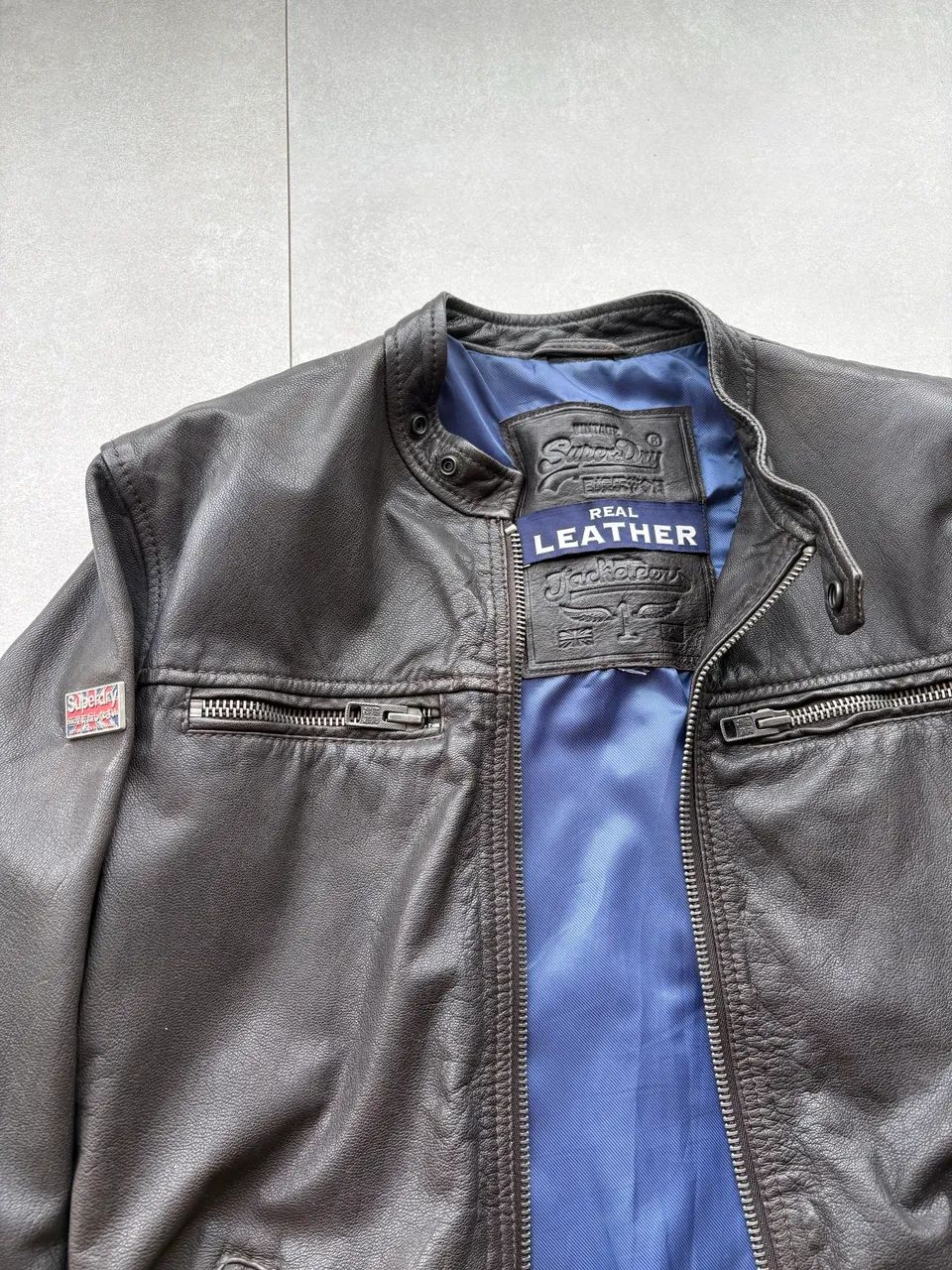 Jaqueta super dry couro legítimo  - Foto 5