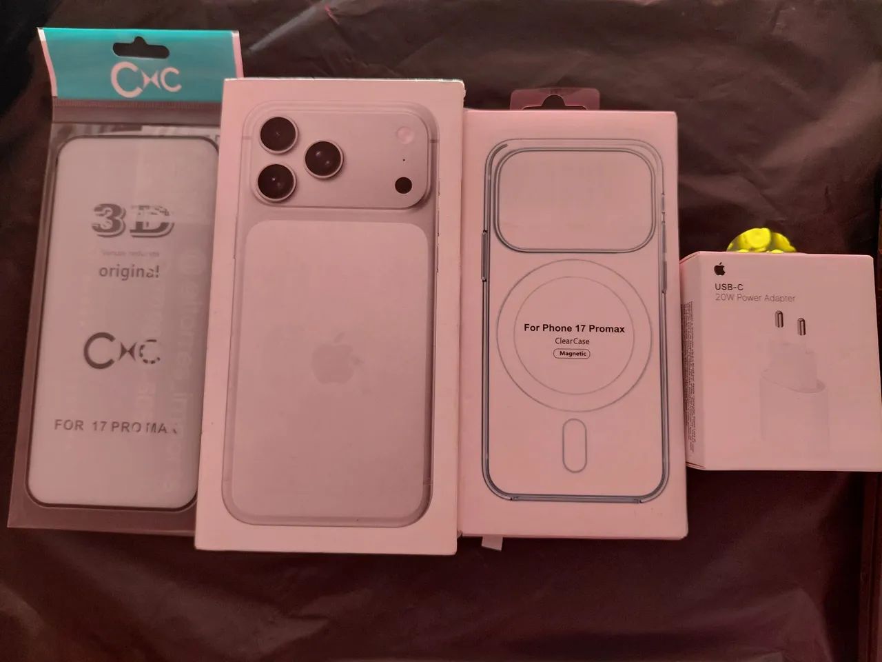 IPHONE 17 PRO MAX 256GB SILVER LACRADO - Foto 2