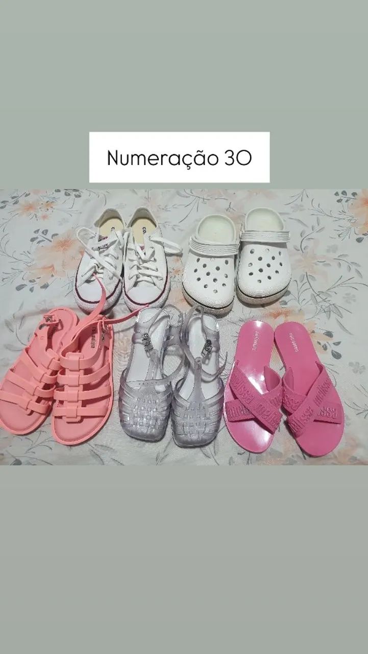 Lote de sapatos 