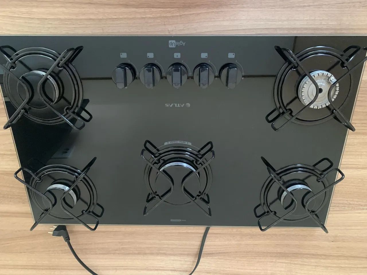 Cooktop Atlas 5 Bocas - Funcionando Perfeitamente - Foto 4