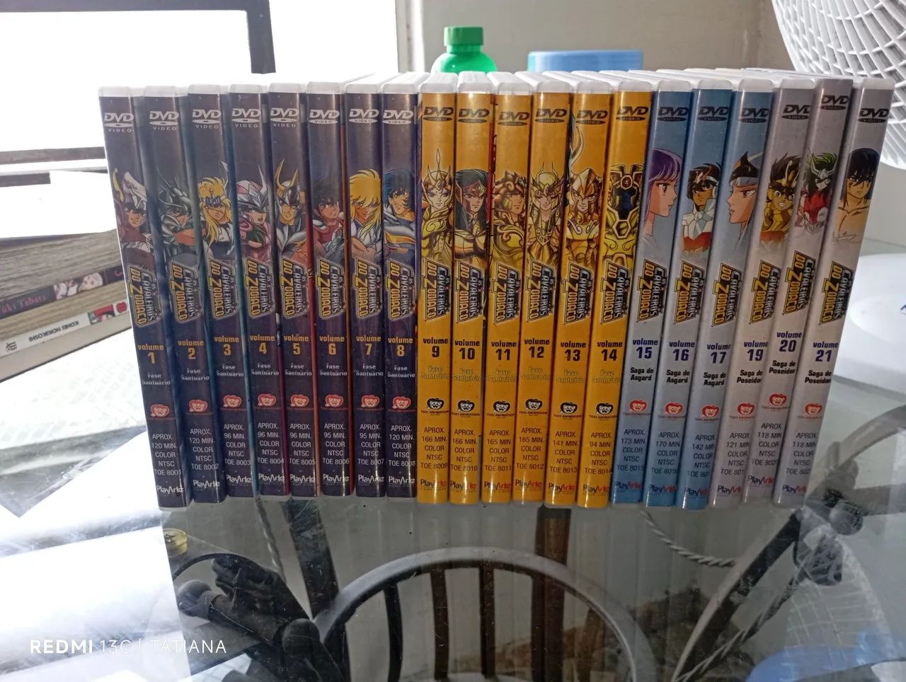 COLEÇÃO DVD CAVALEIROS DO ZODÍACO 