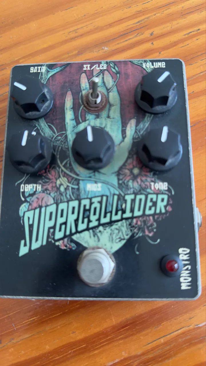 Pedal Fuzz Supercollider Monstro Effects - Foto 4